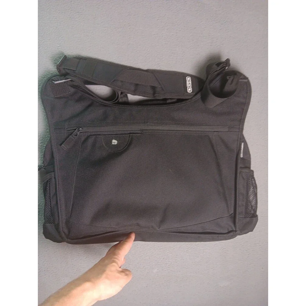 OGIO Design Hip Hop Messenger Laptop Bag Brown Sling Organizer Satchel Travel